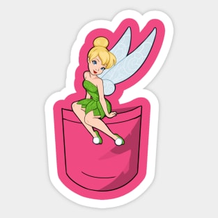 Shirt Pocket Tink Sticker